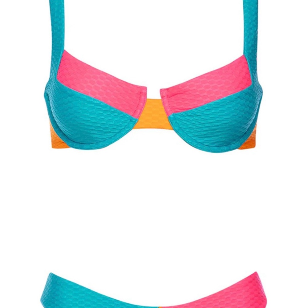 VETCHY LAGUNA BIKINI TRICOLOR II SET med top large bottom